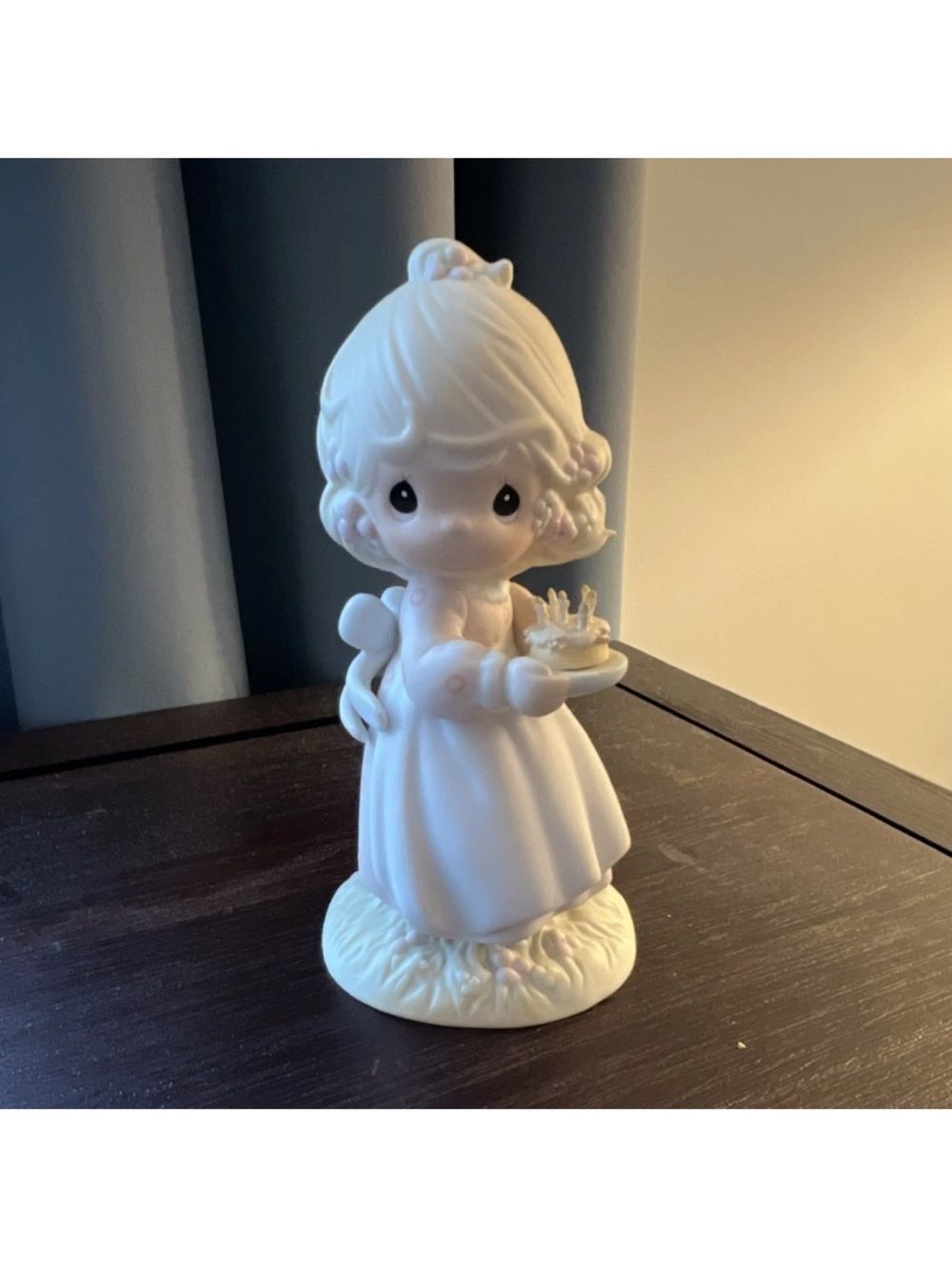 Precious Moments Birthday Girl Porcelain Figurine 1980 Samuel J. Butcher